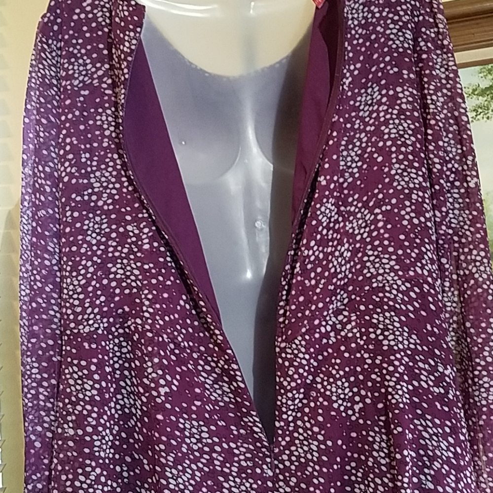 Purple shift dress e9 - Picture 5 of 8